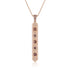 knockout neutral pink tourmaline, champagne diamond sis, rose gold <span class='visuallyhidden'>Call or text 323-404-2959 if you need shopping assistance.</span>